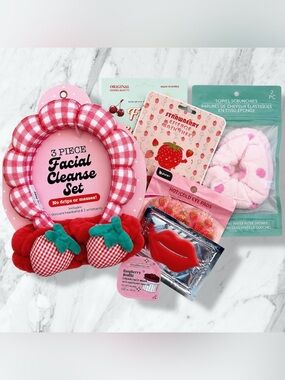 Strawberry Self-Care Spa Bundle